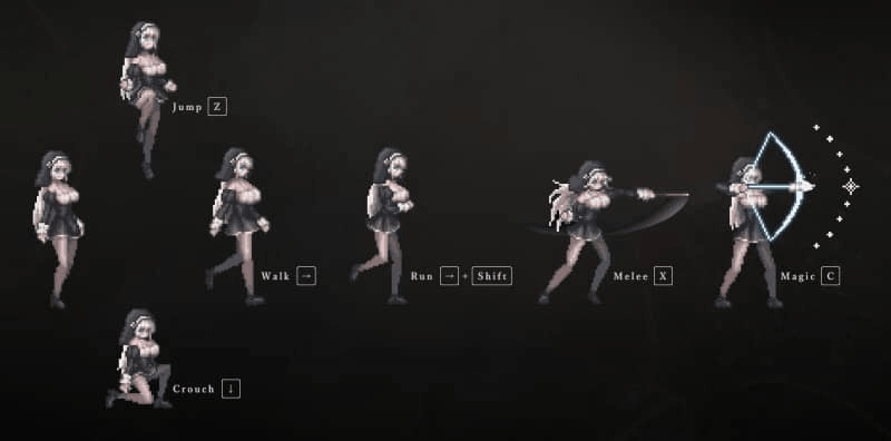 哥特少女勇闯恶魔城2/SiNiSistar2 V1.01 官方中文版：全平台支持+手柄适配 | 像素ACT神作推荐图片-5