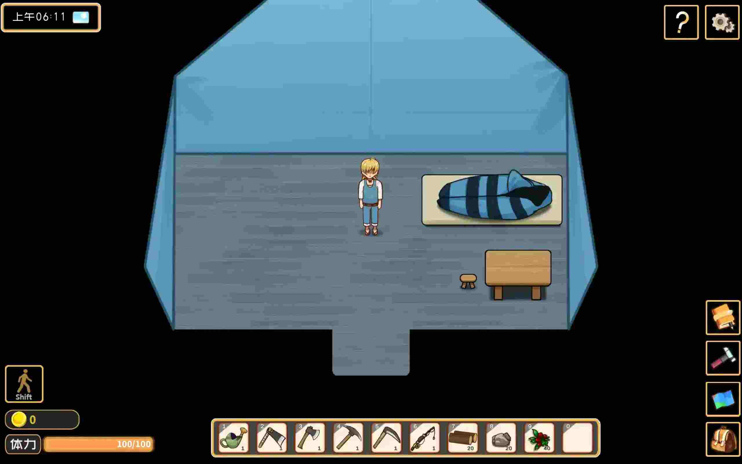 【PC硬核生存】《黄毛漂流记/UninhabitedIsland》v1.0.9.5官中版实测：这才是真正的海岛求生指南图片-2