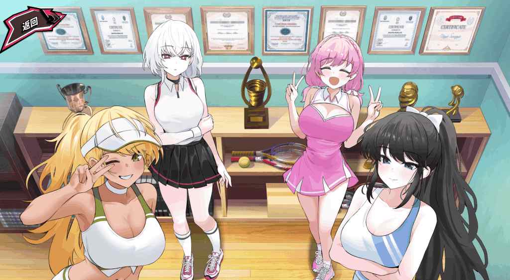 《Tennis Angels EX 官方中文版》全年龄向动态互动SLG深度测评