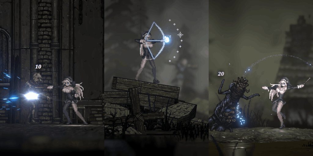 《哥特少女勇闯恶魔城2》V1.05版 像素神作的全新进化