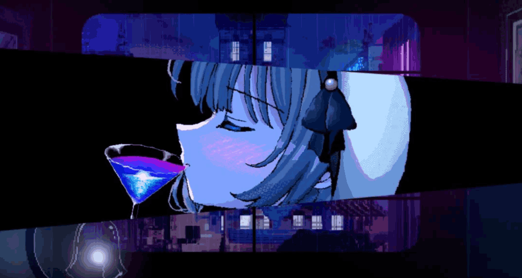 《雨夜迷醉时/A night filled with the sound of rain》像素叙事新作：用一场雨撬动你的情绪宇宙