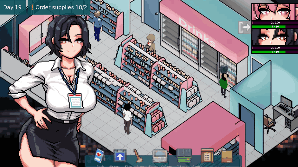 《顽皮商店经理V0.97》像素SLG新版本上线！官中+动态体验升级图片-2