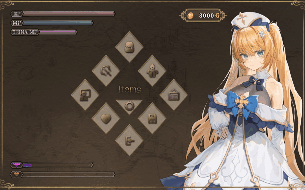 《影色渐染~阿斯林顿的妹神官》v0.43汉化版：动态互动RPG佳作图片-4