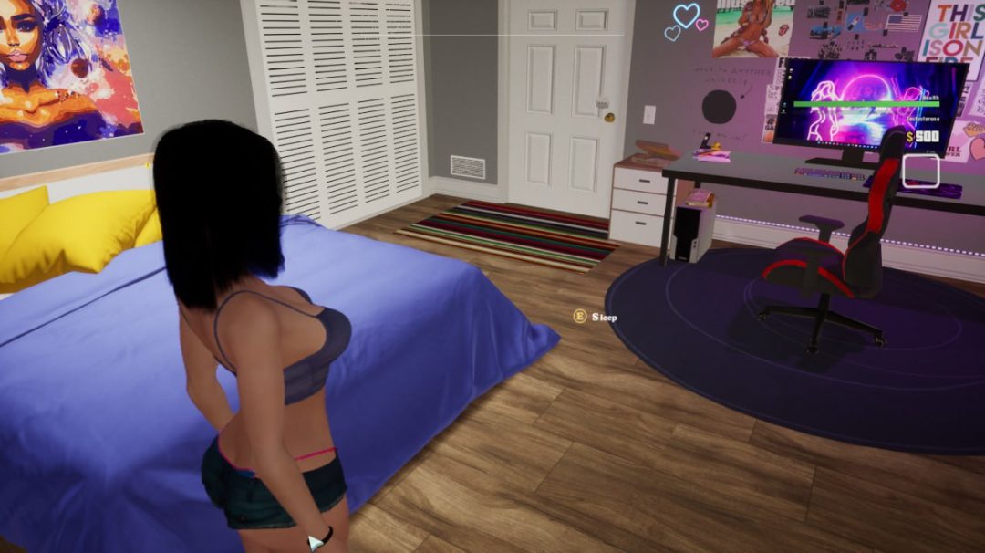 《美丽米娅的欲望》PC版欧美SLG新作：4.2G动态剧情体验图片-2