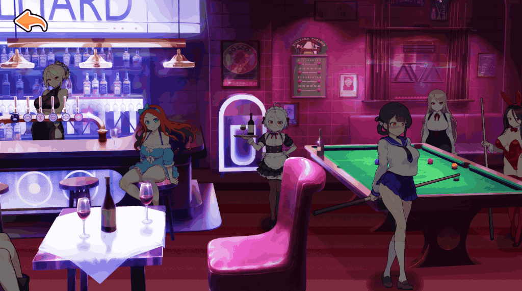 【PC/休闲SLG】天使台球酒吧 エンジェルス ビリヤード バー 完整解析图片-1