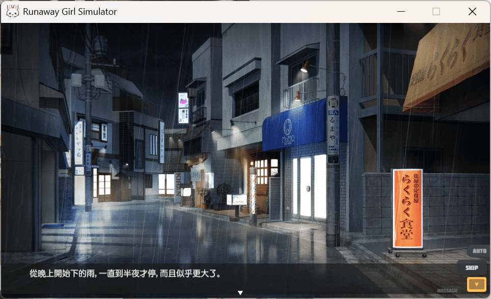 PC平台精品SLG游戏《逃跑少女模拟器 Runaway Girl Simulator Ver1.1.8》官方中文版