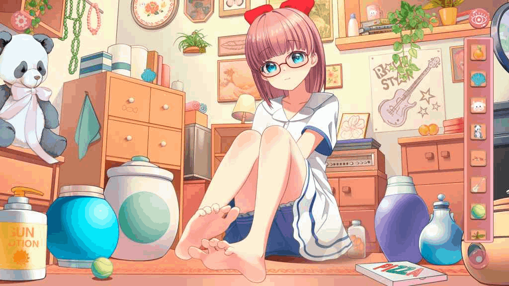 PC互动SLG游戏《玉足少女 Lovely Feet Girls》官方中文版（官中/动态/CV/1.8G）图片-3