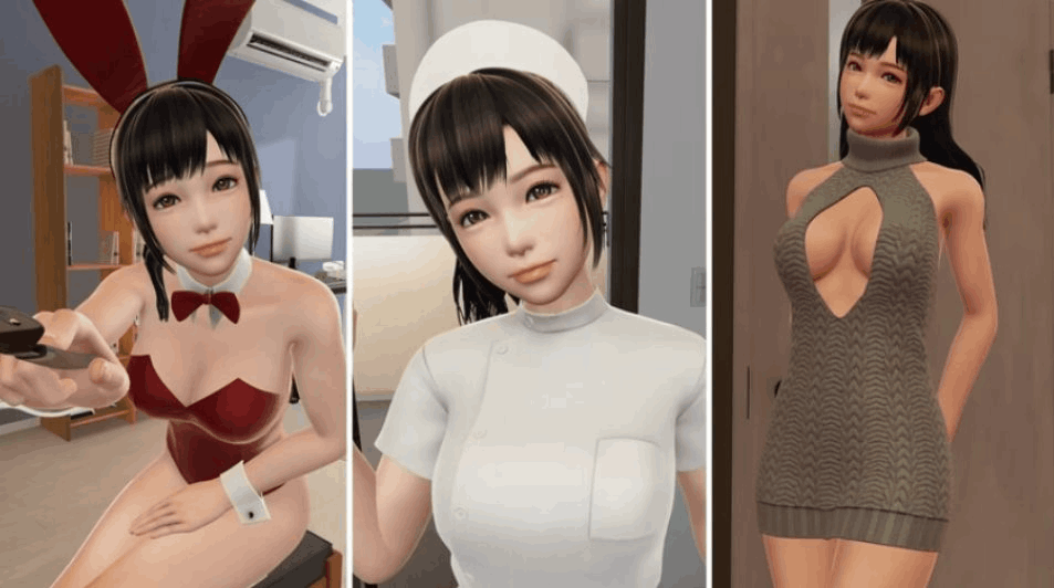 《VR女友2（VRカノジオ）PCVR版：3D互动拟真恋爱模拟，官方中文正式发布​