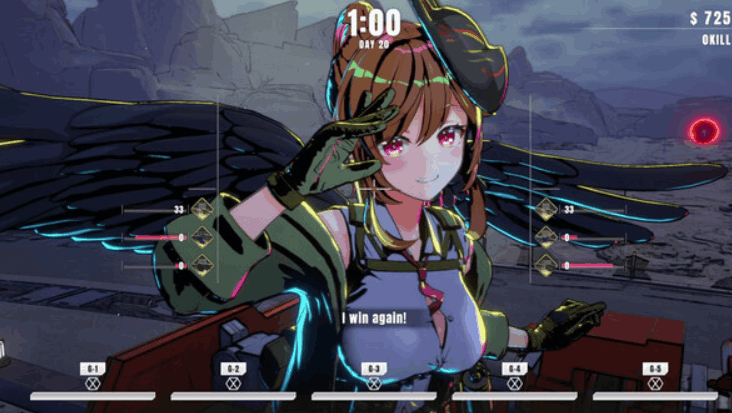 御炮少女 STEAM 官方中文版 | NANAIRO ENTERPRISE 开发爆衣塔防 SLG | 全动态中文内容 | 适配 PC 平台 700M 新作