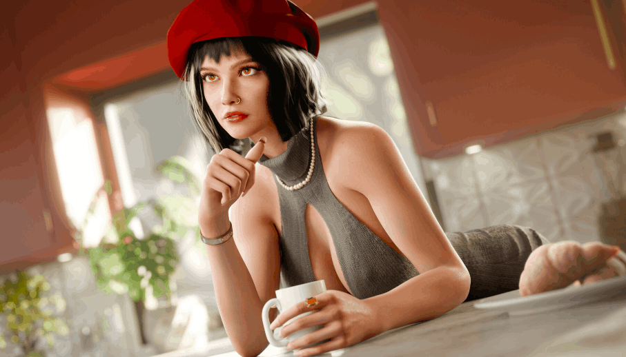 【SLG / 官方中文 / 3D 动态 / PC 平台】巴黎熟女 MILFs in PARIS 中文版【2.12G】图片-1