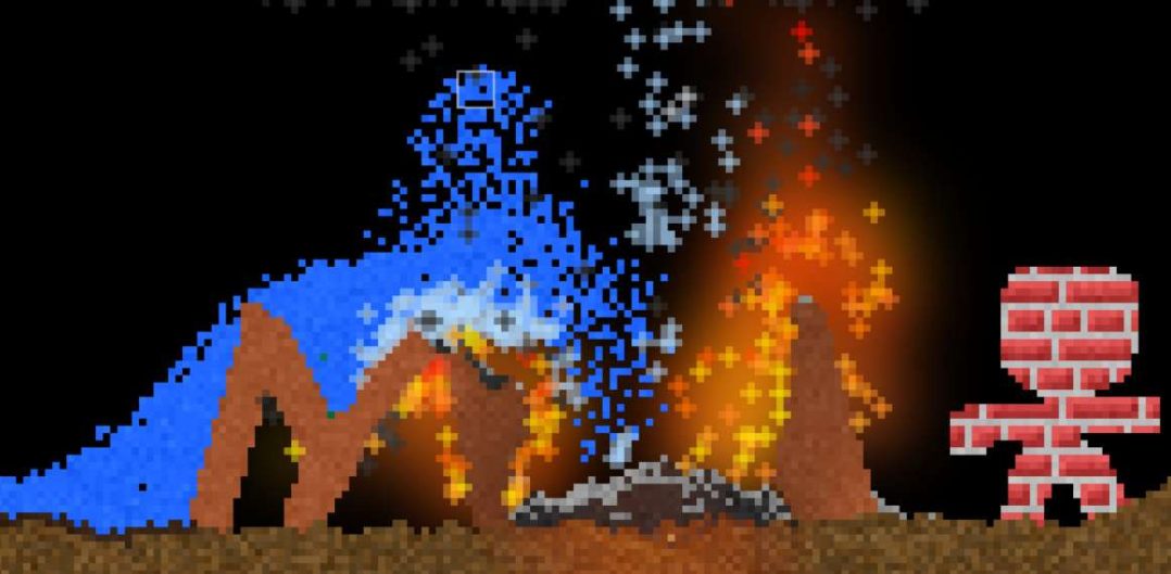 沙粒模拟场 / 沙盒模拟器 / Sandboxels v1.12：PC 端物理沙盒类游戏特色与核心信息图片-1