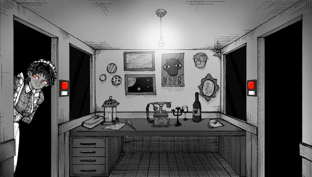 恐怖互动SLG游戏：天堂女仆 PC电脑版 Mtool汉化1.32G图片-1