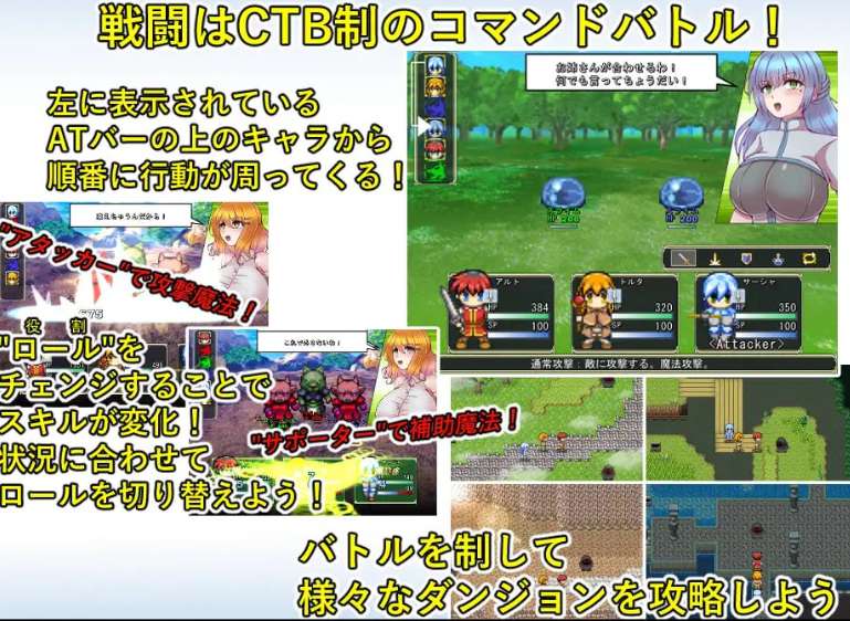 【PC/安卓RPG汉化】将妻子借给后辈的那晚我被外星人绑架并成为救世主的故事 云翻中文版图片-1