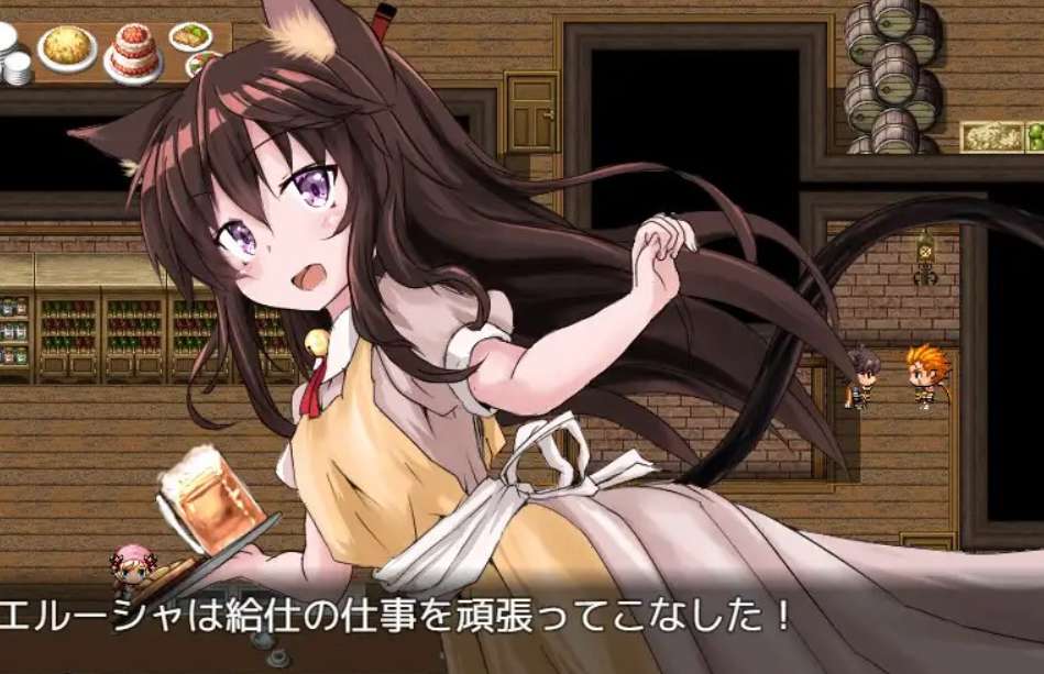 不谙世事的猫艾露莎 The Naive Cat Elisa PC/安卓双端 奇幻萌系叙事RPG v1.0 汉化完整版