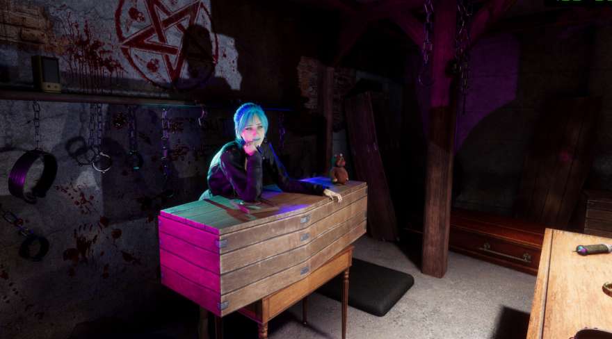 【3D互动/官中/全动态/PC】诡秘庇护所 Haunting Havens PC版 3D魅魔互动SLG 官方中文版 v1.0.1【10.5G】图片-1